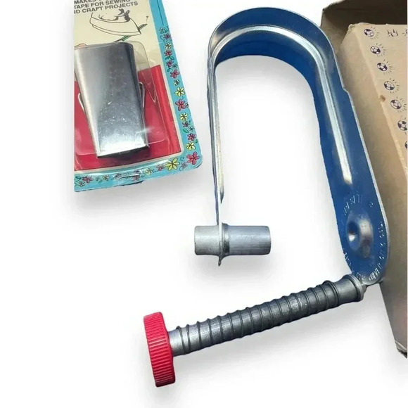 Lot of 3 Vintage Lauri Westrim Rhinestone Setter Bias Tape Maker Tack-It Pattern - Picture 8 of 9